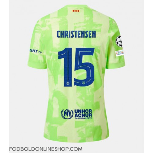 Barcelona Andreas Christensen #15 Tredjetrøje 2024-25 Kortærmet